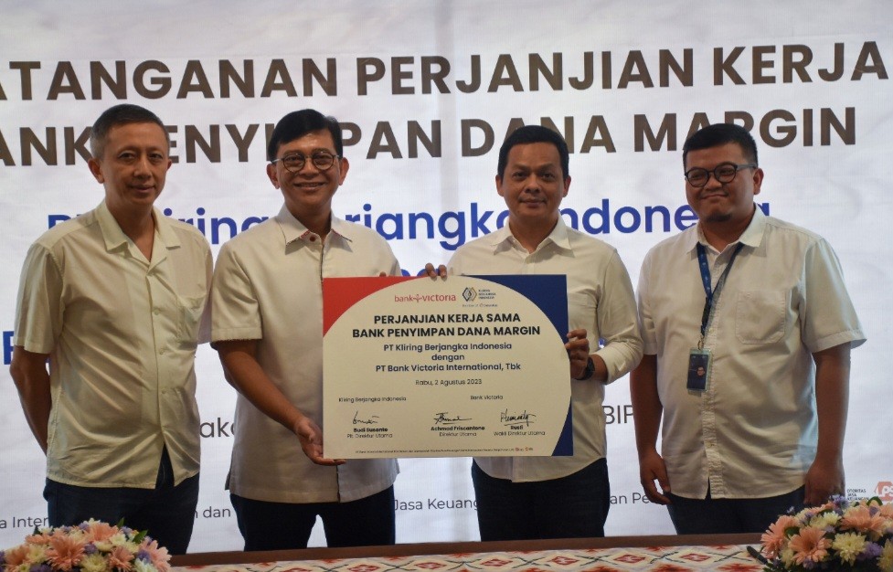 Bank Victoria (BVIC) Gandeng KBI Kerja Sama Penyimpanan Dana Margin (FOTO:Dok BVIC)