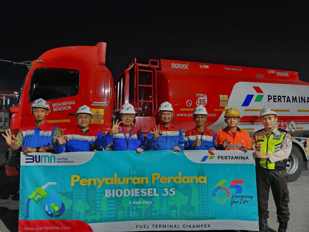 Tekan Emisi Gas, Pertamina Sediakan B35 di Seluruh SPBU. (Foto: Dok. Pertamina)