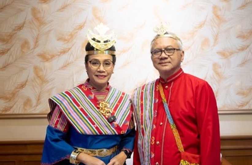 Pakai Baju Adat Soe, Sri Mulyani Rayakan HUT RI ke-78. (Foto: Instagram/Sri Mulyani)