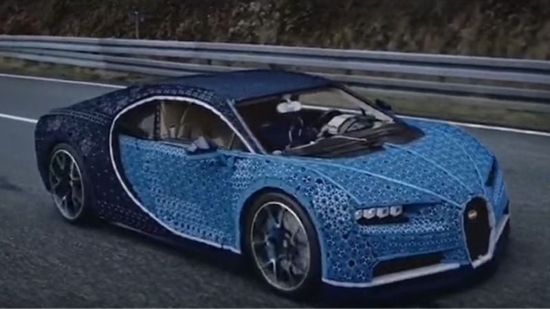 Disusun dari 1 Juta Lego selama 13 Ribu Jam, Supercar Ini Bisa Dikendarai. Foto: Reuters