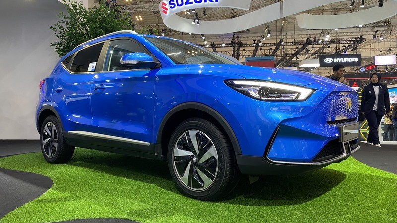 Laris Manis, Mobil Listrik New MG ZS EV Terjual 256 Unit di GIIAS 2023. (Foto: MNC Media)