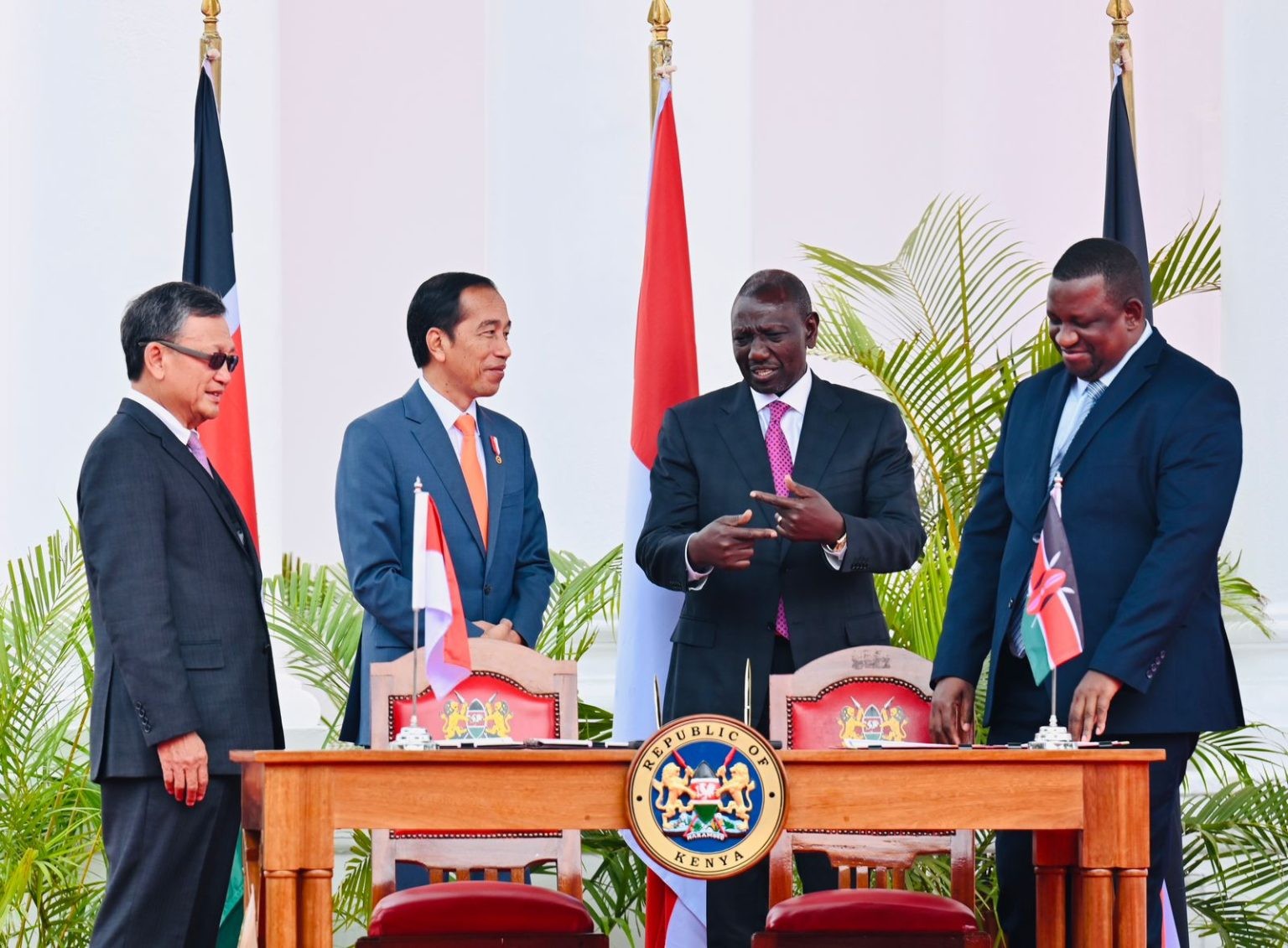 Jokowi Dorong Pembentukan Perjanjian Perdagangan Preferensial dengan Kenya. (Foto: Setkab/dok)