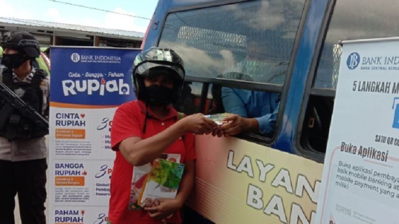 Cara Menukar Uang Koin, Mudah dengan Kas Keliling Bank Indonesia. (Foto: MNC Media)