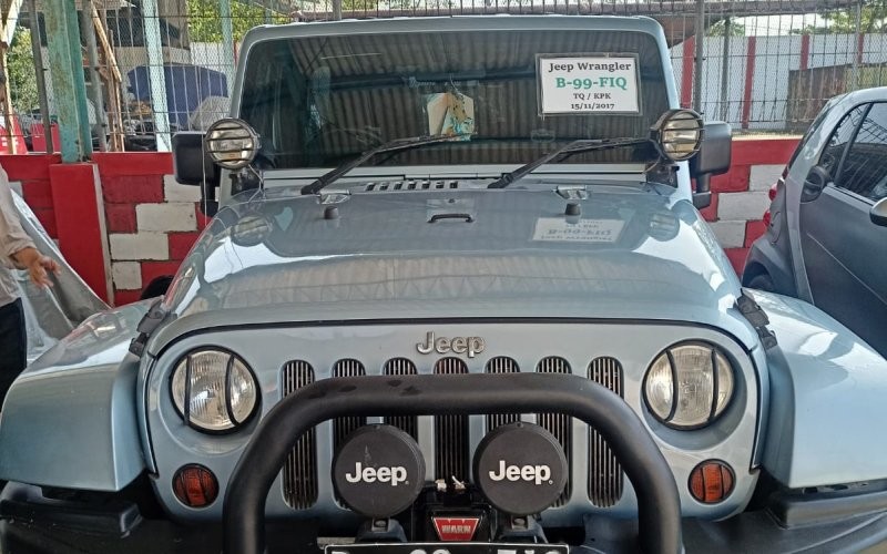 KPK melelang mobil Jeep Wrangler milik mantan Bupati Nganjuk, Taufiqurrahman. (Dokumen KPK)