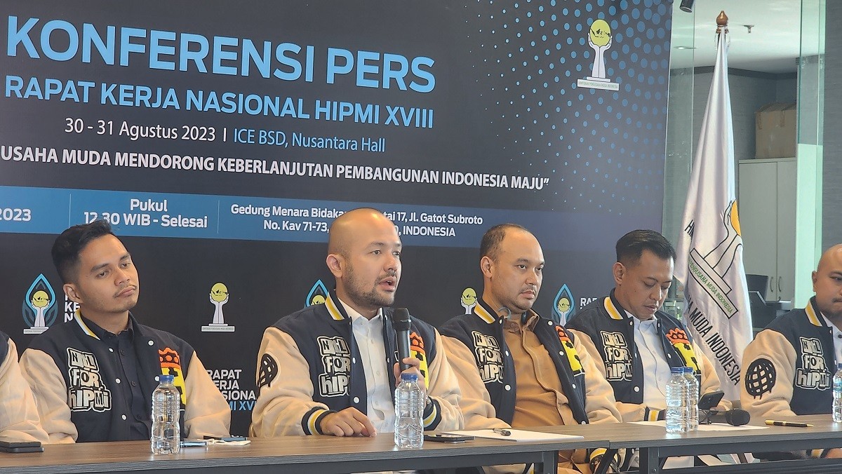 Hipmi Tantang Jokowi Lahirkan Wirausaha Baru Minimal 6 Persen dari Jumlah Penduduk. (Foto Iqbal Dwi/MPI)
