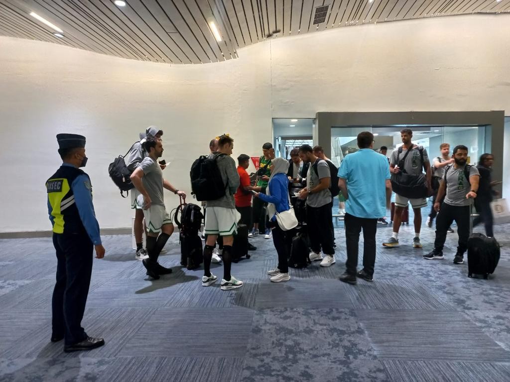 Dukung FIBA World Cup 2023, Bandara Soetta Sambut Kedatangan Pebasket Dunia (FOTO:Dok Ist)