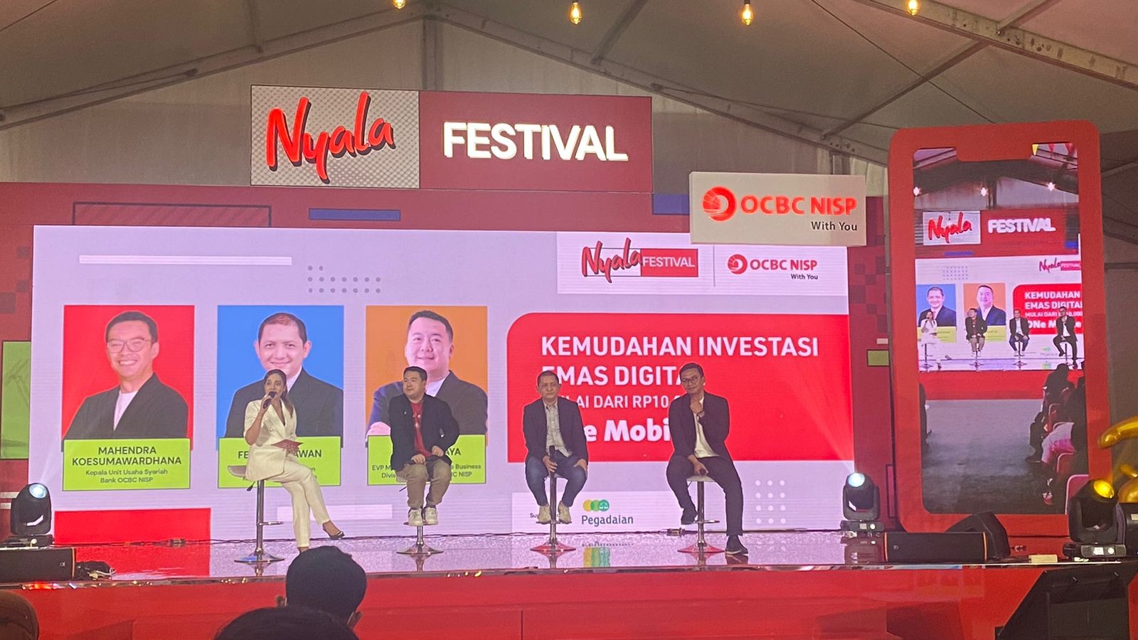 OCBC NISP Bidik 40 Ribu Transaksi dari Tabungan Emas Digital. (Foto Dhera Arizona/IDXChannel)