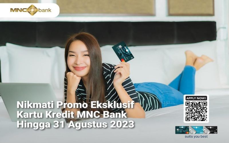 Pakai Kartu Kredit MNC Bank, Dapatkan Promo Eksklusif Ini hingga 31 Agustus 2023. Foto: MNC Media