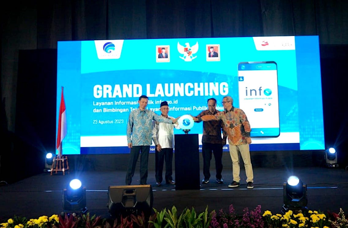 Permudah Akses Informasi Publik Terintegrasi, Kemenkominfo Luncurkan info.go.id (foto: MNC media)