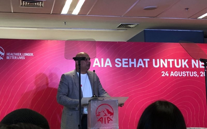 Presiden Direktur AIA Indonesia Sainthan Satyamoorthy (Nur Ichsan Yuniarto/IDXChannel)