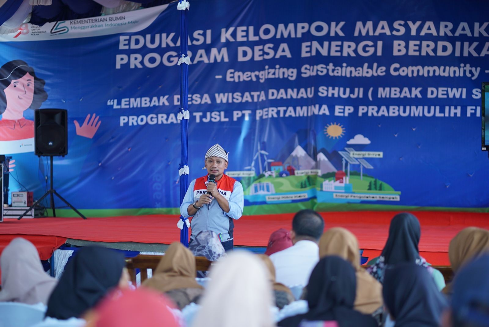 Manfaatkan Hidroponik hingga Panel Surya, Desa Wisata Danau Shuji Lebih Mandiri (foto: MNC media)