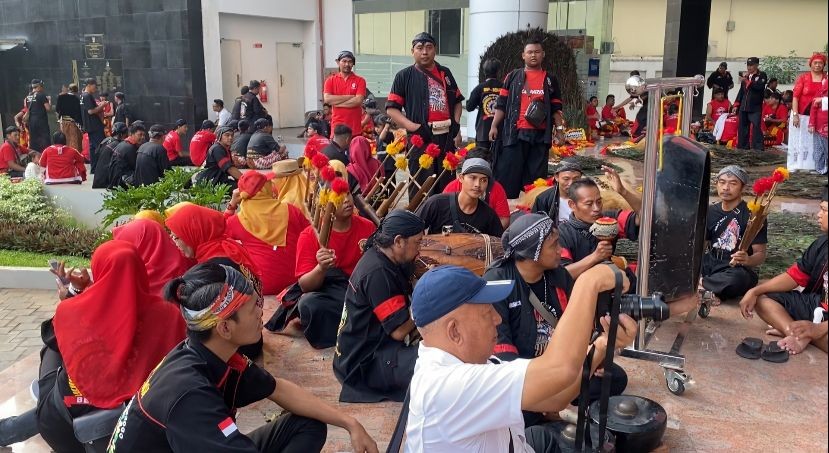 Seribu Peserta Meriahkan Pawai Budaya Reog Ponorogo di Jakarta. (Foto: Riana Rizkia/MNC Media)