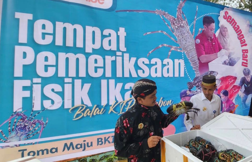 KKP Lepas Ekspor 1,7 Juta Ton Kepiting Maluku ke Pasar ASEAN. (Foto: Dok. KKP)
