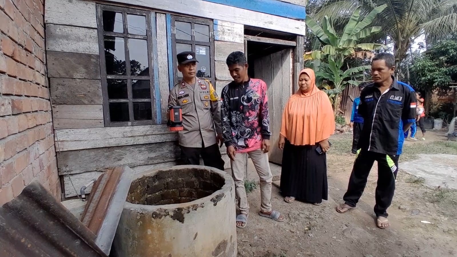Dilanda El Nino, Warga Muarojambi Menjerit Kesulitan Air Bersih. (Foto: MNC Media)