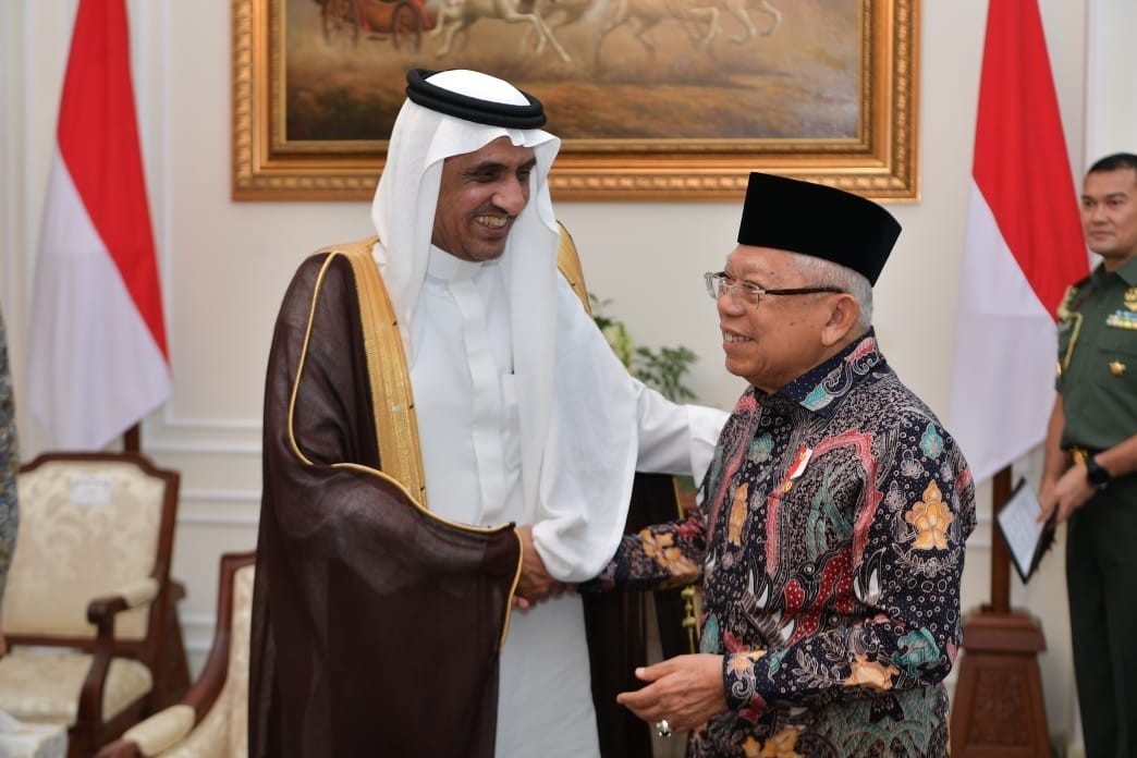 Bertemu Dubes Arab Saudi, Wapres Minta BSI Dipermudah Punya Kantor Cabang  di Arab Saudi. (Foto: MNC Media)