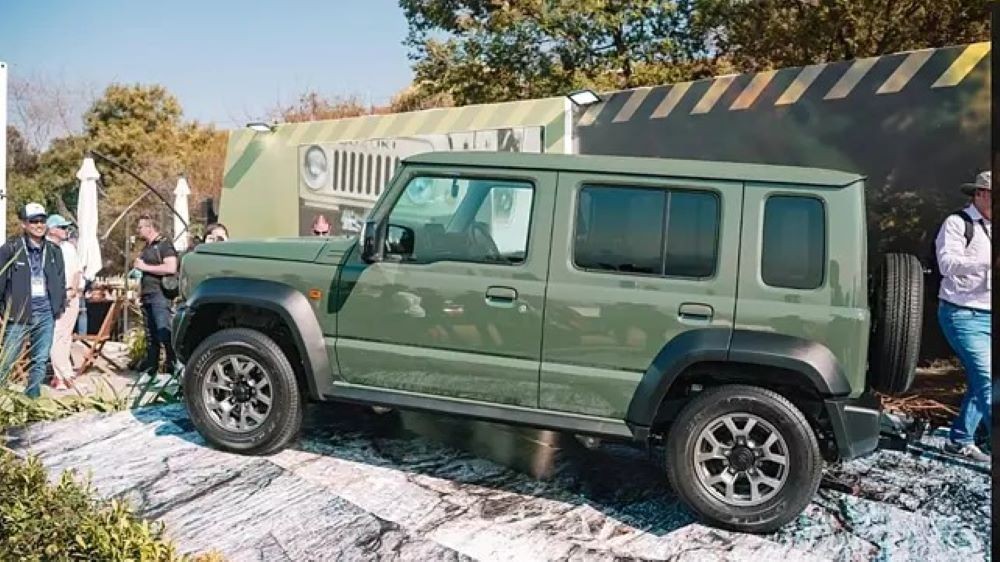 Suzuki Jimny 5 Pintu Muncul di Pameran Afrika Selatan, Kapan Indonesia? Foto: MNC Media.