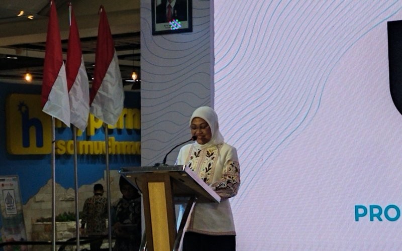 Menteri Ketenagakerjaan (Menaker) Ida Fauziah (Avirista Midadaa/MPI)
