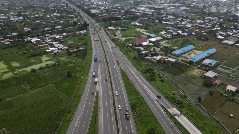 Jasa Marga (JSMR) Lakukan Pengerjaan Perbaikan di Tol Belawan-Medan-Tanjung Morawa. (Foto: MNC Media)