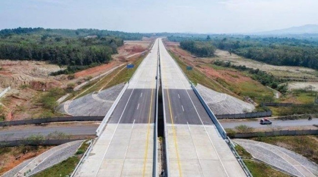 Jalan Tol Simpang Indralaya-Prabumulih Beroperasi Hari Ini, Belum Dikenakan Tarif. (Foto: MNC Media)