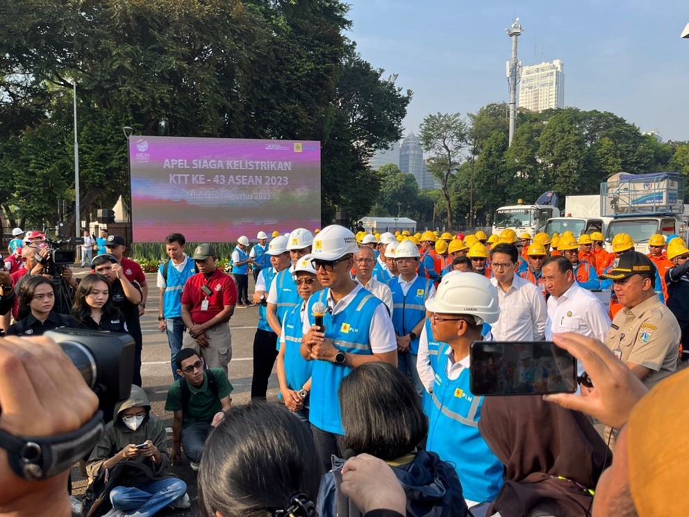Jurus PLN Amankan Pasokan Kelistrikan Selama KTT ASEAN. (Foto Atikah Umiyani/MPI)