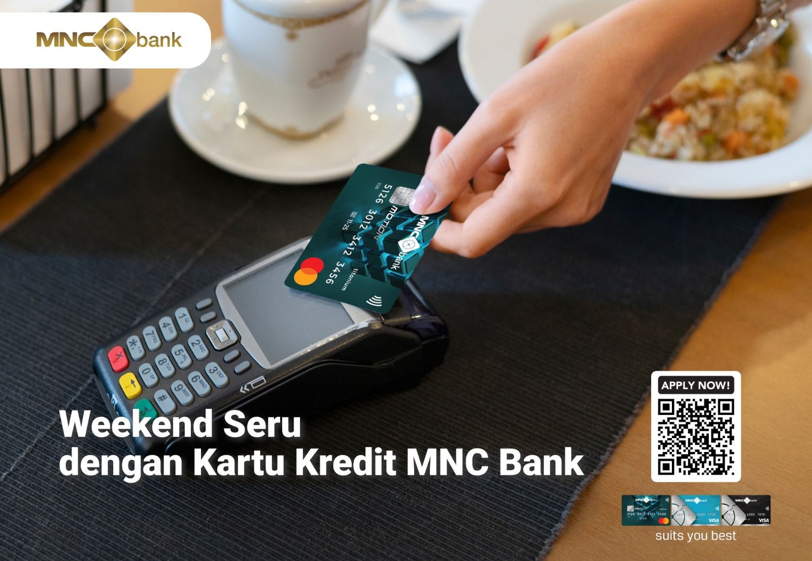 Bikin Weekend Lebih Seru, Ini 10 Promo Menarik dari Kartu Kredit MNC Bank. (Foto: MNC Media)