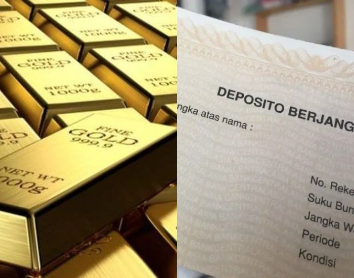 Perbandingan Deposito dan Investasi Emas, Lebih Untung Mana? (Foto: Perbandingan Deposito dan Investasi Emas)