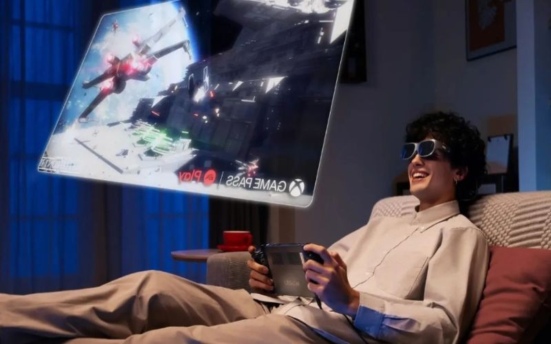 Dear Gamers, Lenovo Ciptakan Kacamata Gaming dan PC Portal Handheld. Foto: Dok Lenovo