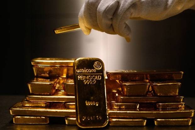 Harga Emas Antam Hari Ini Naik Rp1.000 per Gram, Jadi Rp1.069.000. (Foto: MNC Media)