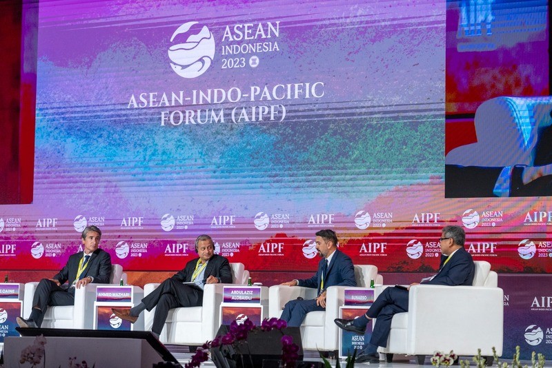 Jadi Pembicara di AIPF 2023, Dirut BRI Ungkap Inovasi Pemberdayaan UMKM (foto: MNC Media)