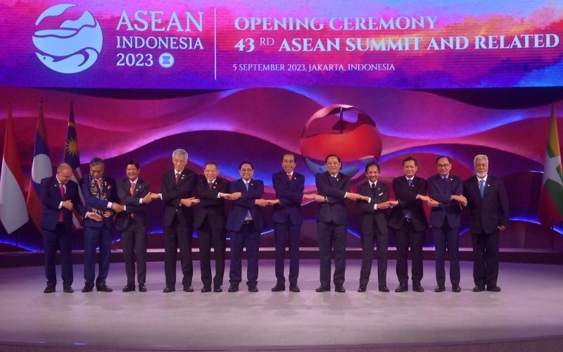 KTT ASEAN ke-43 Resmi Dibuka, Negara Ini Bisa Jadi Mitra Dagang Penting RI. (Foto: MNC Media)