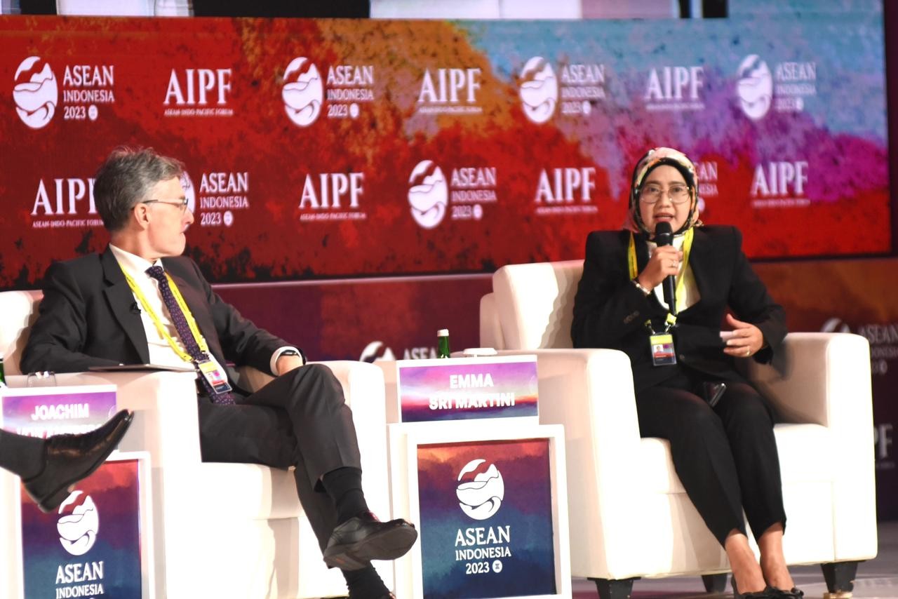 Pertamina Bocorkan Dua Strategi Kurangi Perubahan Iklim di AIPF 2023. (Foto Pertamina)