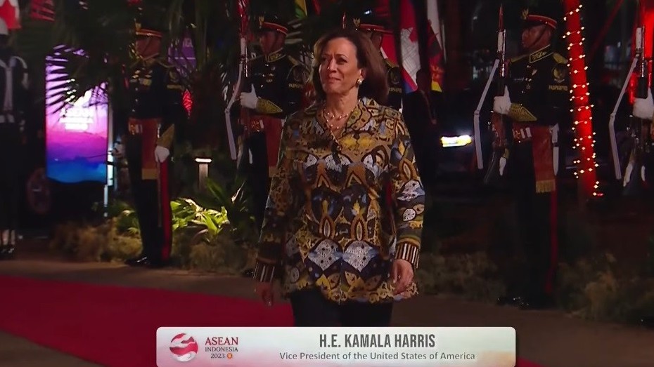 Kamala Harris: Indonesia adalah Mitra dan Teman Penting bagi AS. (Foto YouTube Setpres)