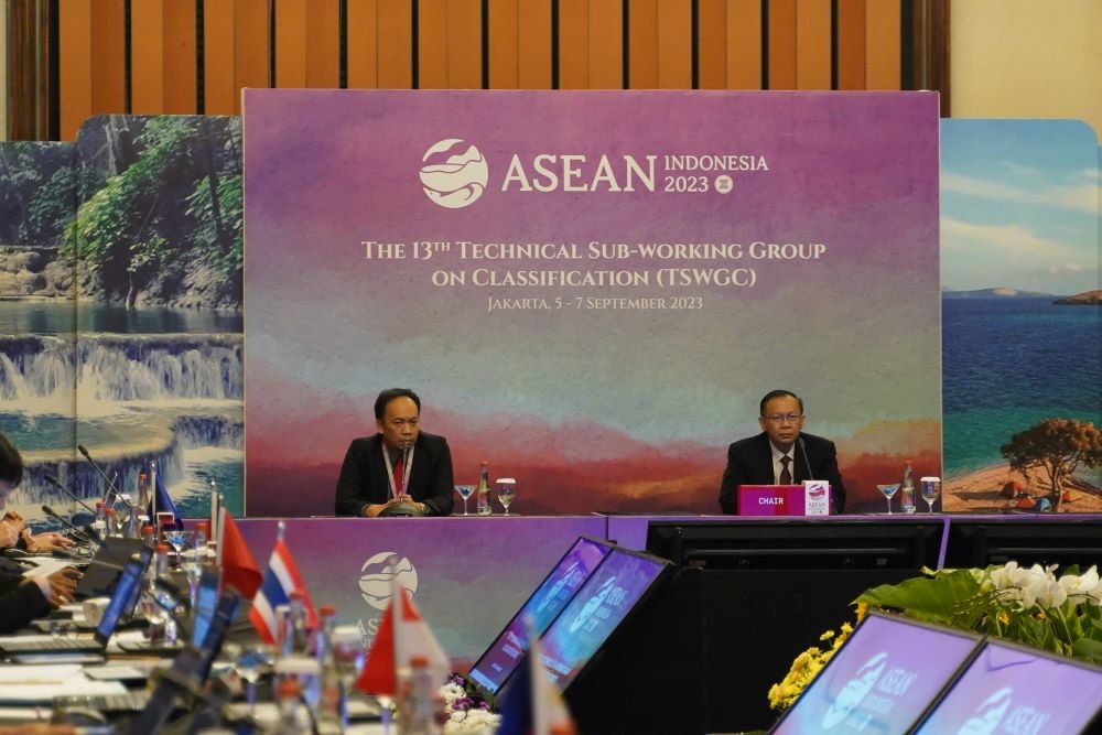 ASEAN Bahas Klasifikasi Barang dan Harmonisasi Tarif Kepabeanan Kawasan. Foto: MNC Media.