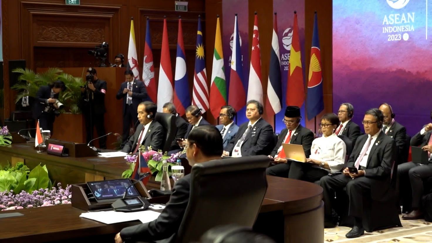 Jokowi Dorong ASEAN-Korsel Wujudkan Kemitraan dalam Transisi Energi dan Transformasi Digital. (Foto: Michelle/MNC Media)