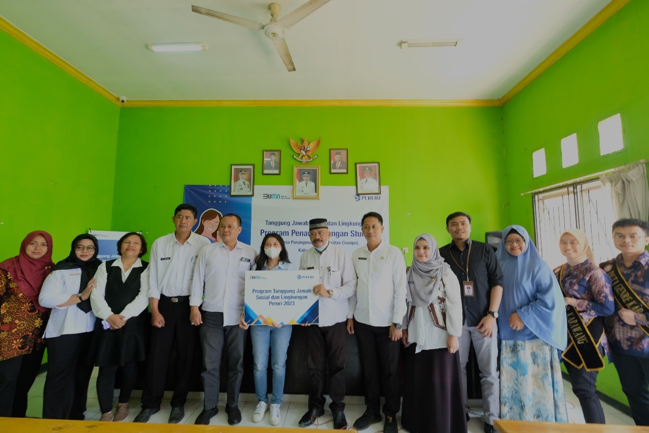 Peruri Gelar Program Penanggulangan Stunting di Karawang (FOTO:Dok Peruri)