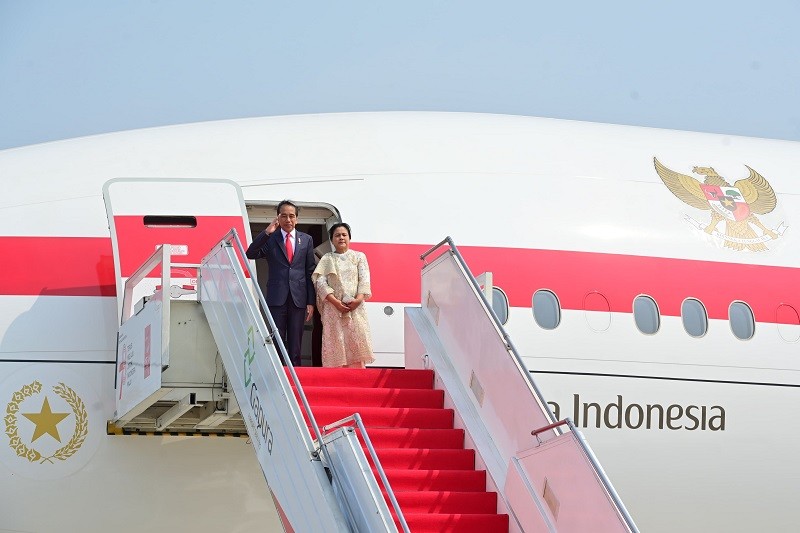 Presiden Joko Widodo dijadwalkan terbang ke Arab Saudi pada bulan Okober 2023 (Setkab)