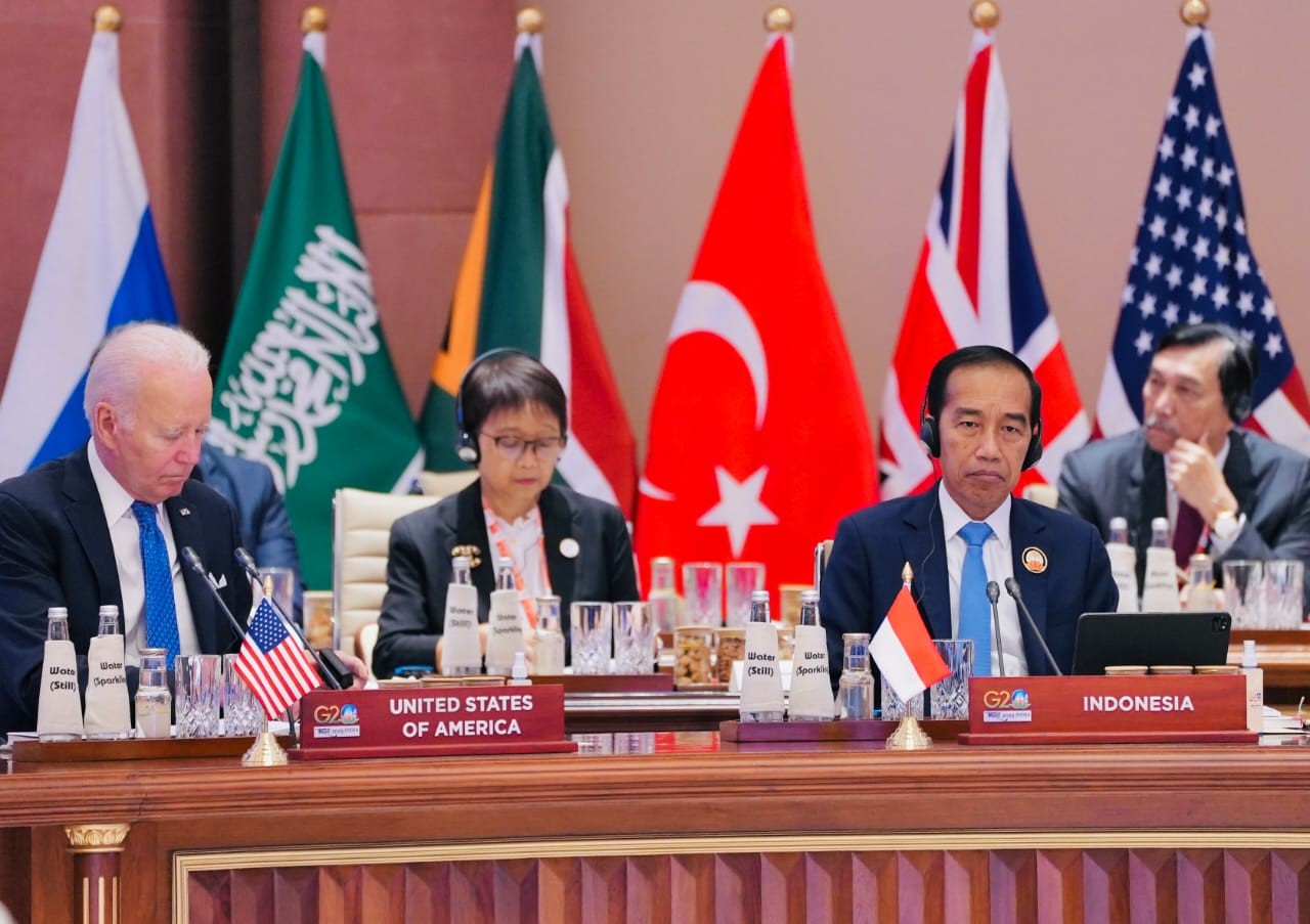 Hadiri KTT G20, Jokowi Minta Skema JETP Diperluas dan Diperbesar (foto: MNC Media)