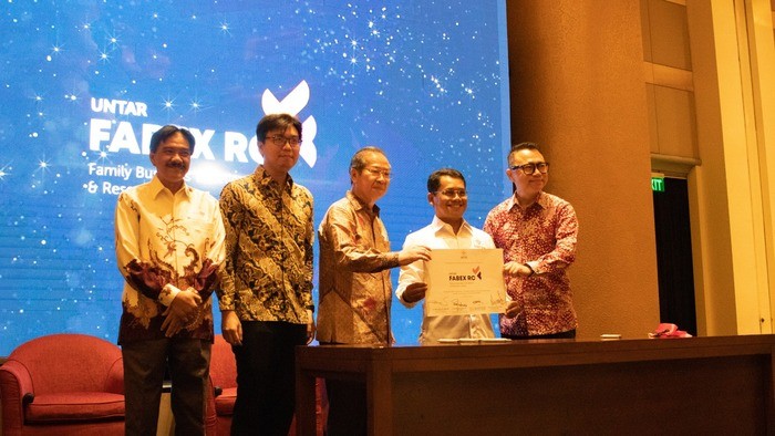 UNTAR Fabex RC Bahas Pentingnya Kewirausahaan pada Perusahaan Keluarga (foto: MNC Media)