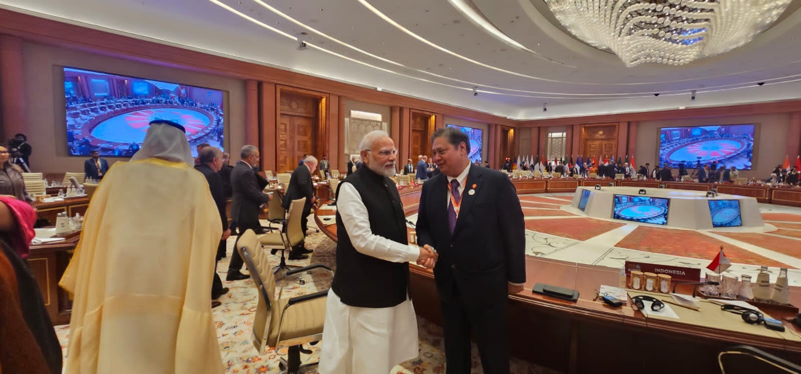KTT G20 India Ditutup, Sepakati Deklarasi Pemimpin G20 New Delhi. (Foto: MNC Media)