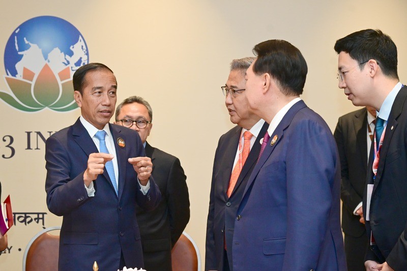 Soal Transformasi Digital, Jokowi Minta MIKTA Leaders Tiru ASEAN (foto: MNC Media)