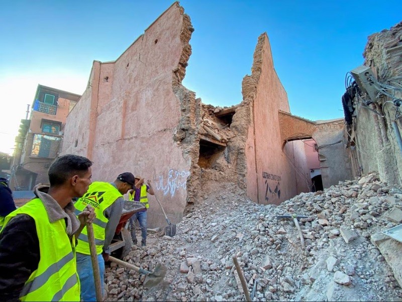 Gempa Guncang Maroko, Lebih dari 2.000 Orang Tewas. (Foto: Reuters)