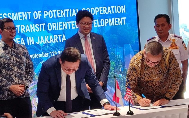 MRT Jakarta Gandeng Perusahaan Malaysia Kembangkan Kawasan TOD