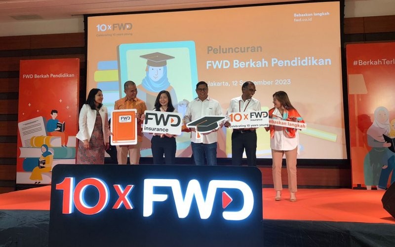 FWD Insurance meluncurkan produk FWD Berkah Pendidikan. Produk terbaru ini dikemas dengan basis syariah. (Nur Ichsan Yuniarto/IDXChannel)