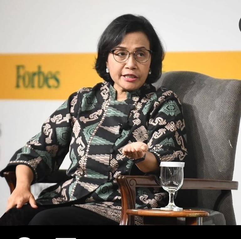 Sri Mulyani Bahas Ekonomi Dunia hingga AI di Konferensi Forbes Global CEO. (Foto: MNC Media)
