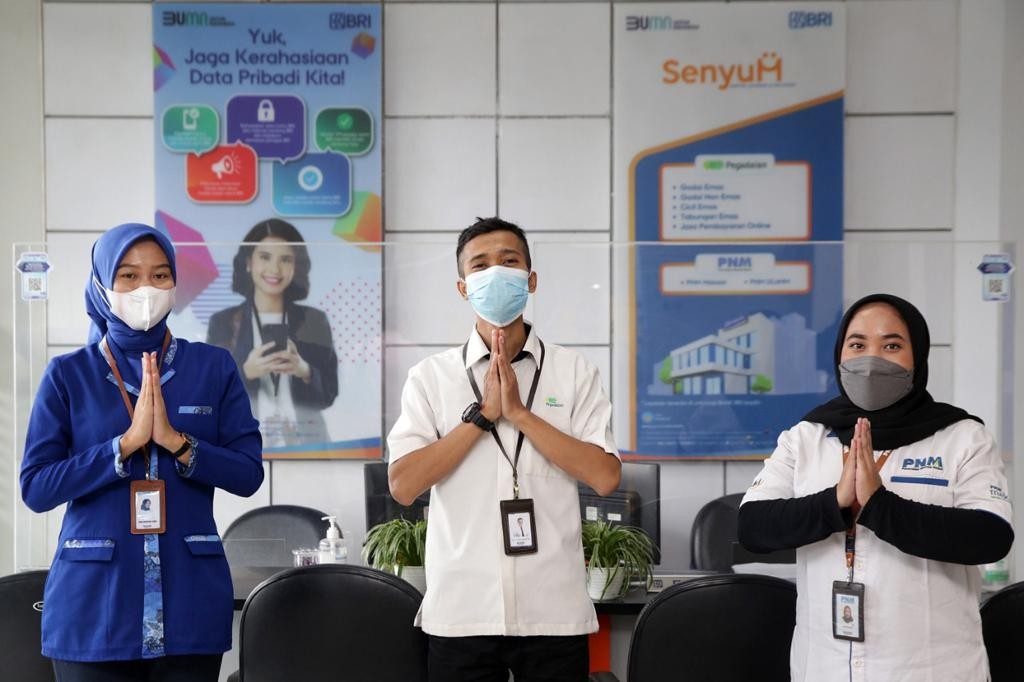 Kinerja Holding Ultra Mikro BRI, Pegadaian, dan PNM Genap Dua Tahun. (Foto MNC Media)