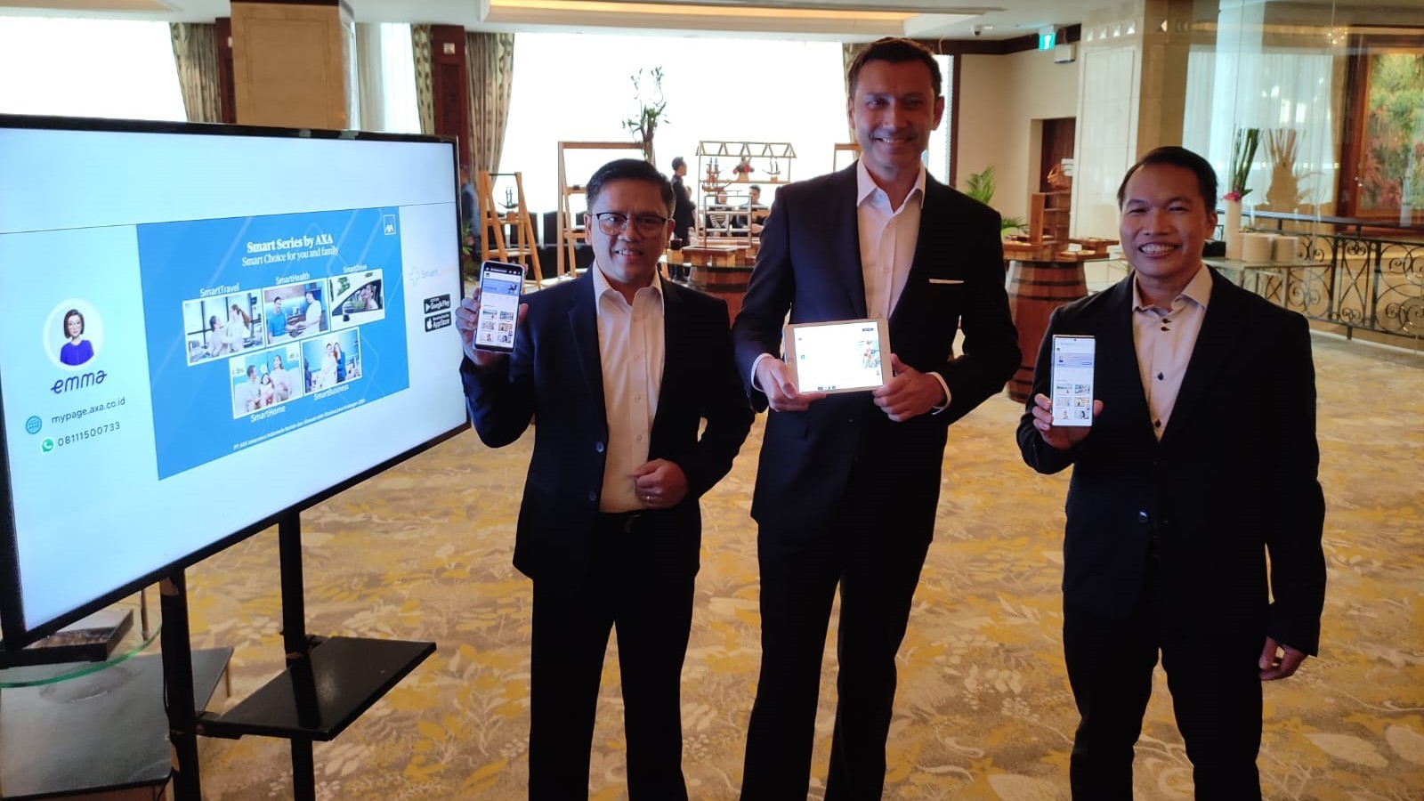 Sasar Pelaku UMKM, AXA Insurance Luncurkan Produk Asuransi Umum Baru (foto: MNC Media)