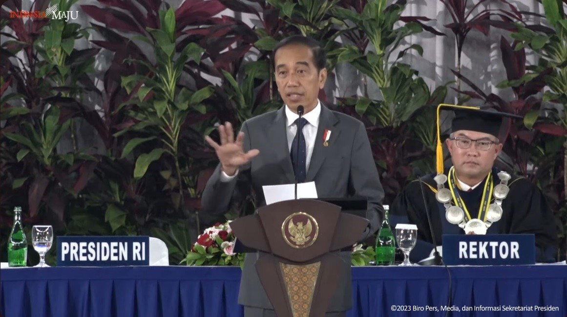 Peluang RI Jadi Lumbung Pangan Dunia, Jokowi: Kita Perlu Inovasi Besar-besaran. (Foto MNC Media)
