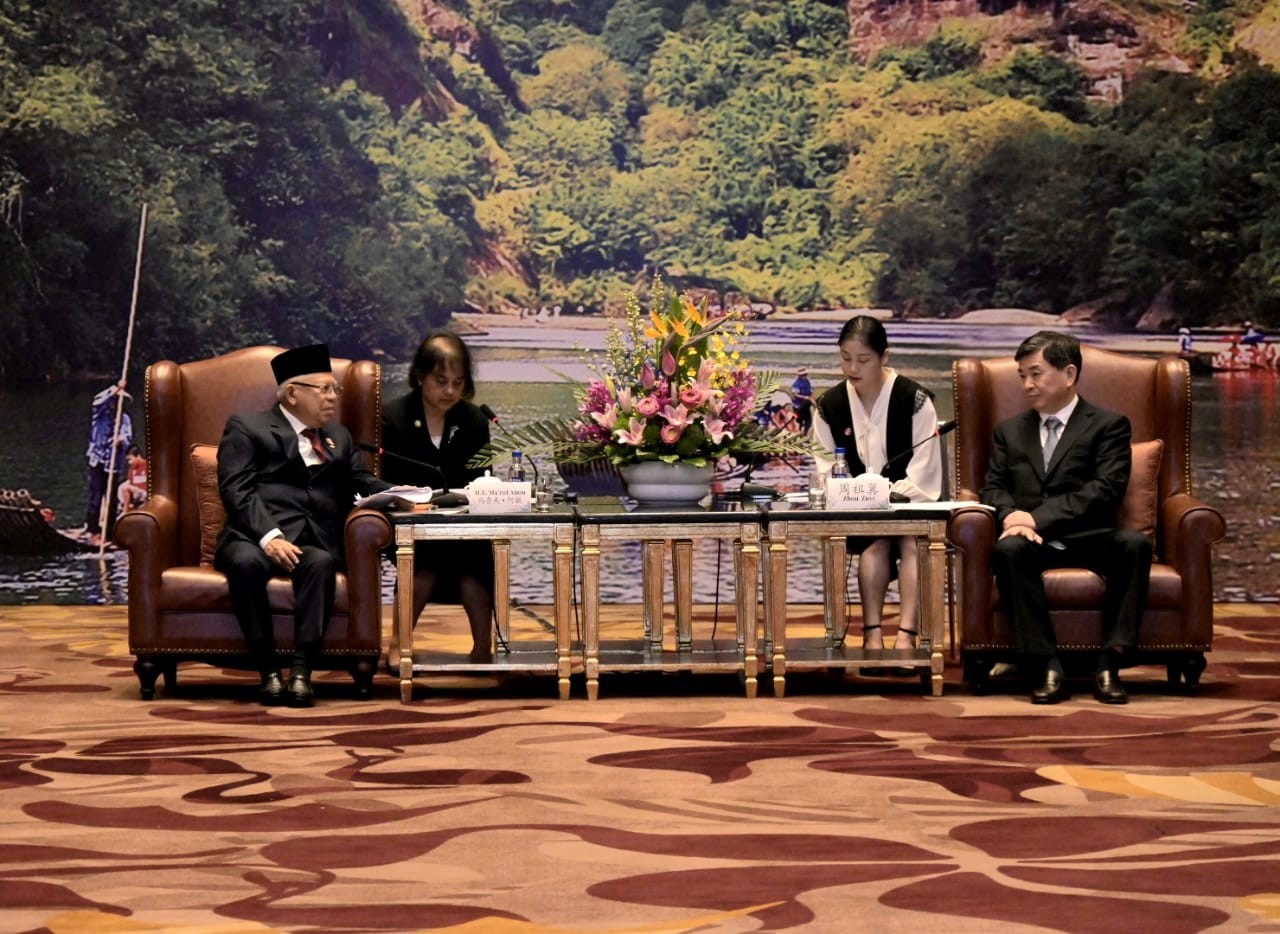 Wapres Sebut Kedekatan RI-China seperti Bakpao dan Capcay. (Foto Setwapres)