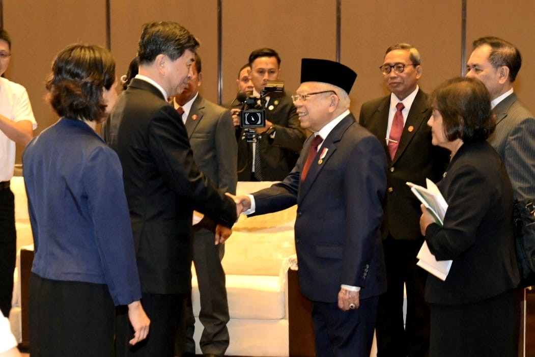 Wapres Rayu Pengusaha China Investasi Industri Halal di Indonesia. (Foto Setwapres)