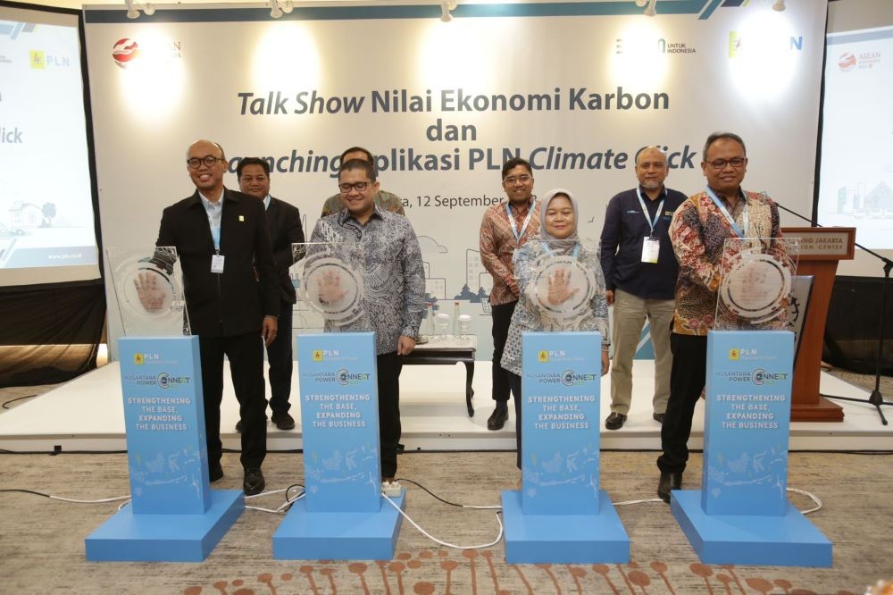 PLN Kenalkan Climate Click, Platform Digital untuk Perdagangan Karbon. Foto: MPI/Suparjo.